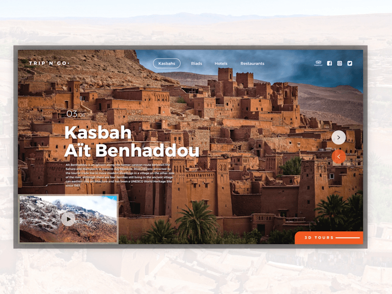 Cover image for Trip’n’Go. Travel UI