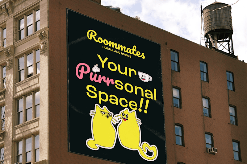 Cover image for Roommates Hostel : Branding and Logo