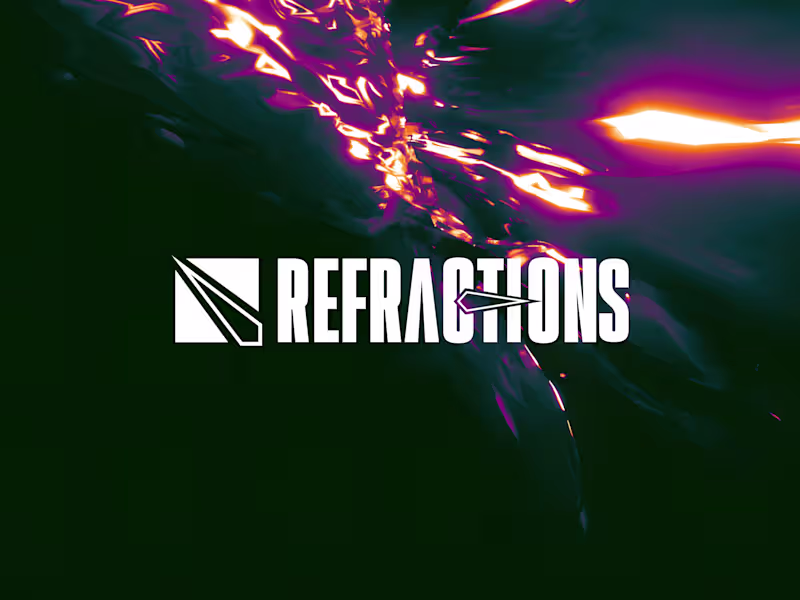 Cover image for Refractions Label - Logo & Brand I developed the brand for n...