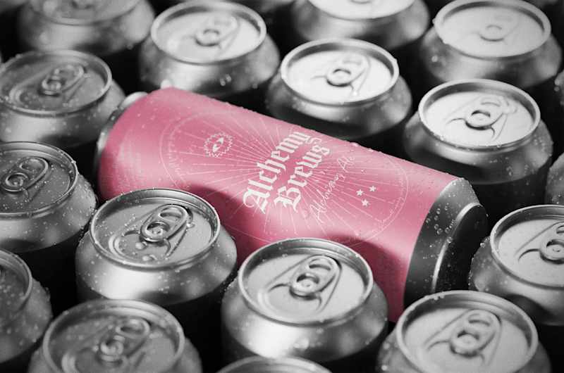 Cover image for Alchemy Brews - Beer Brewery Brand Identity Design
