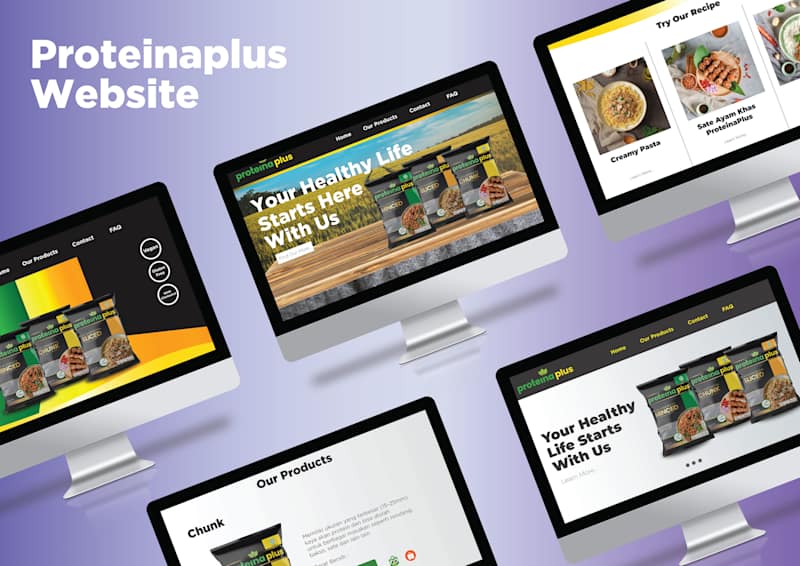 Cover image for Food Company Web Design