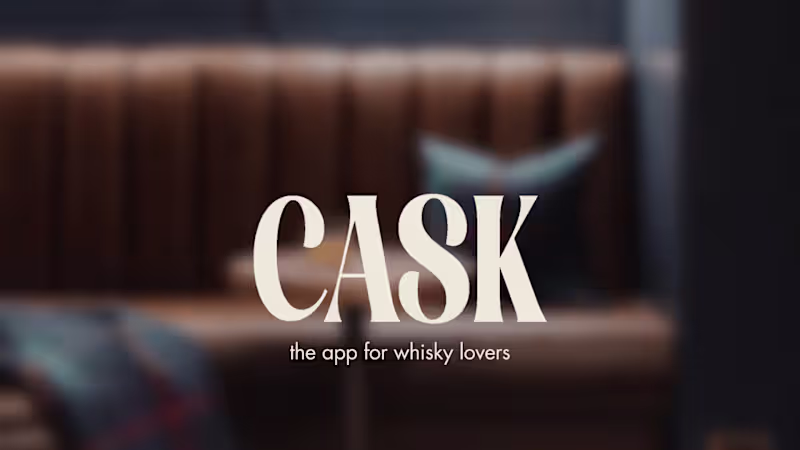 Cover image for CASK | App create account process