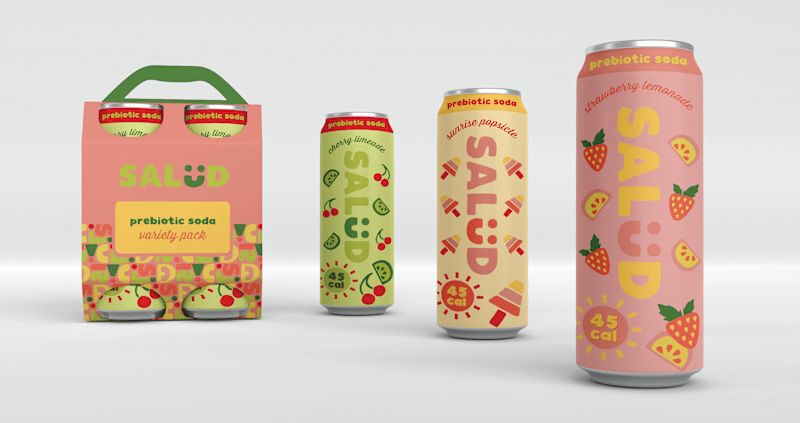 Cover image for Salüd Prebiotic Soda