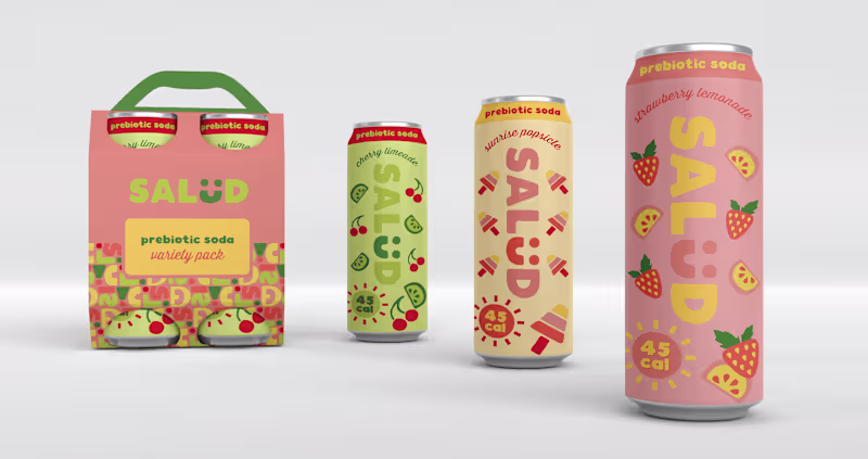 Cover image for Salüd Prebiotic Soda