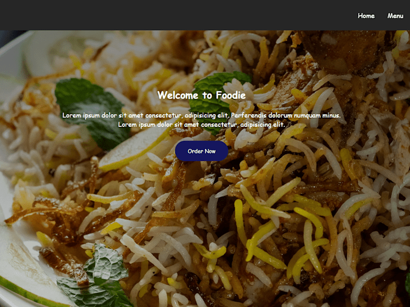 Cover image for Restaurant Website