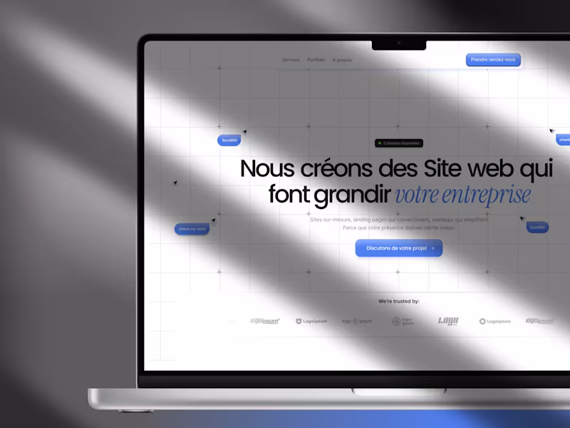 Cover image for Modern Website Design for Digital Agency