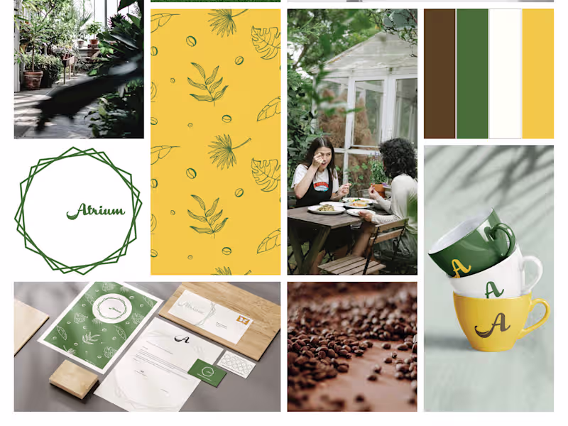 Cover image for Atrium - Coffeehouse outside in!