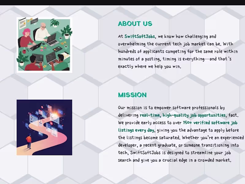 Cover image for Swift Soft Jobs Project