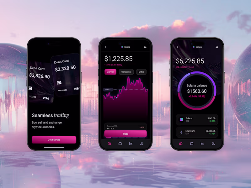 Cover image for FLUX Crypto App Redesign