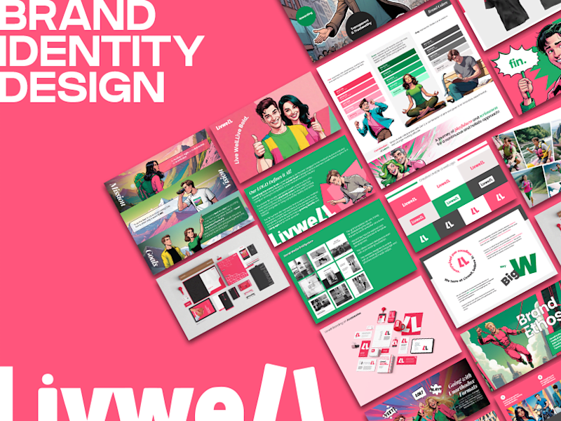 Cover image for Brand Identity Design : Livwell