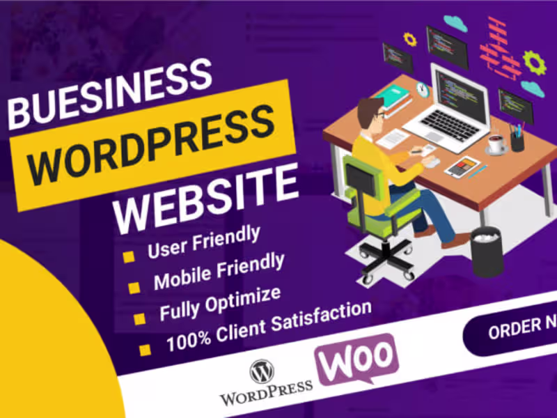 Cover image for Business & Corporate Website