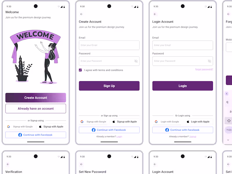 Cover image for Professional Web/App designs with Quality and Industry standards