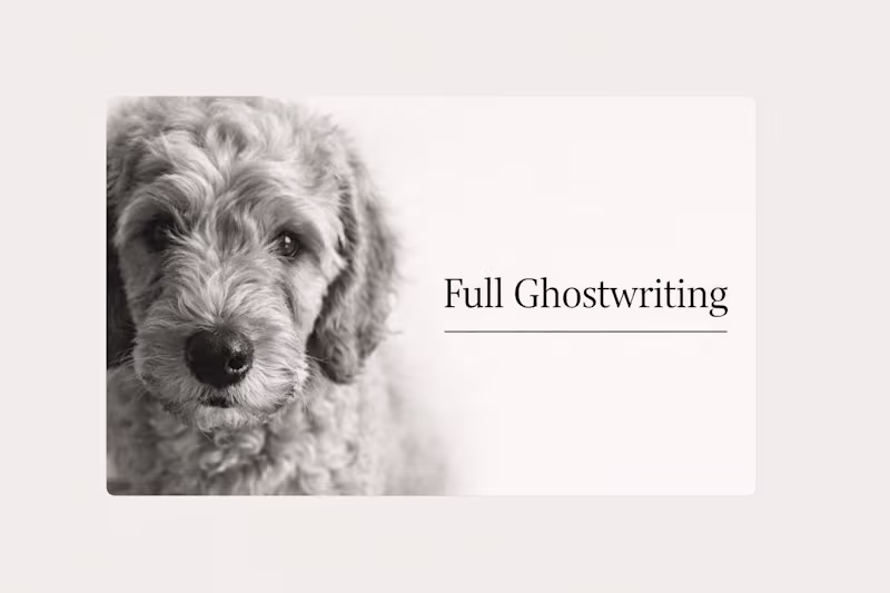 Cover image for LinkedIn Ghostwriting (Founder/CEO)
