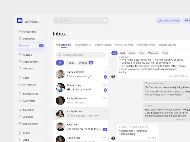 Cover image for Design of Centralized Messaging Hub for Momence