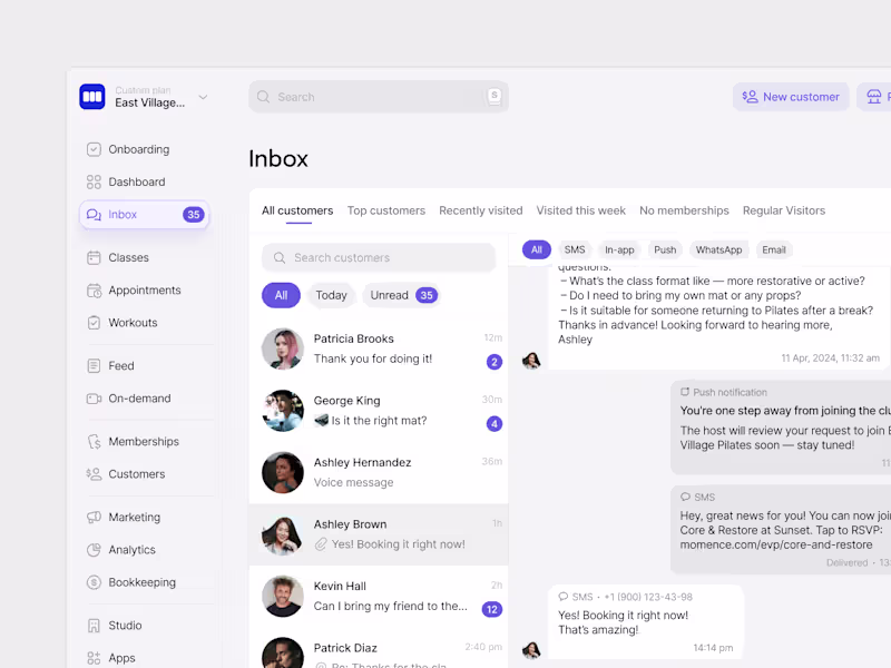 Cover image for Design of Centralized Messaging Hub for Momence