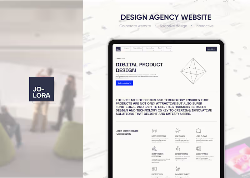 Cover image for Website Redesign for UK Web Development Studio