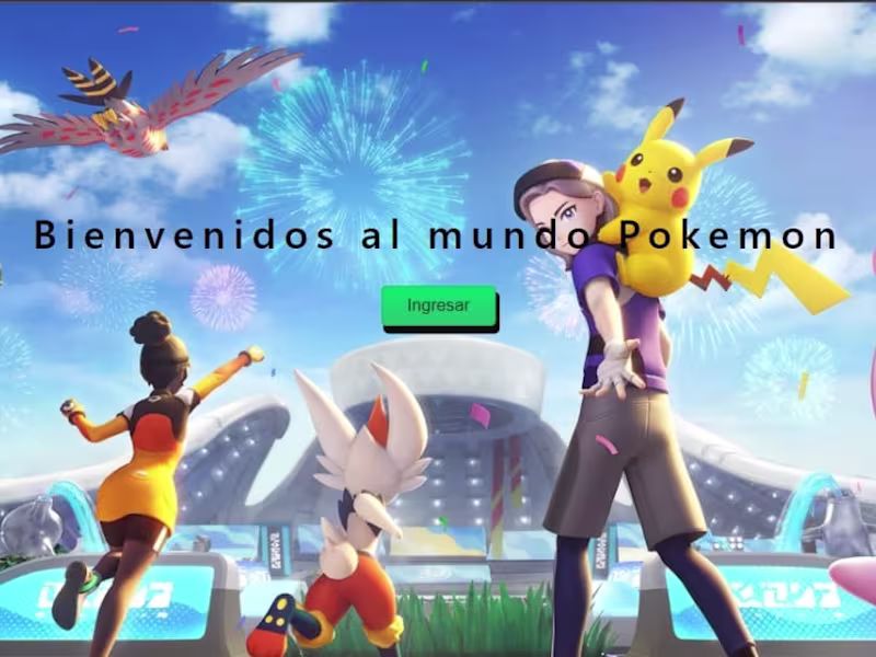 Cover image for Pokemon App