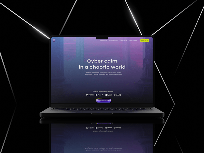 Cover image for CiceroSecurity website design