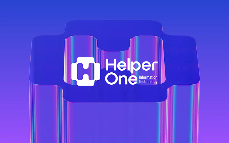 Cover image for Helper One Branding & Brand Identity