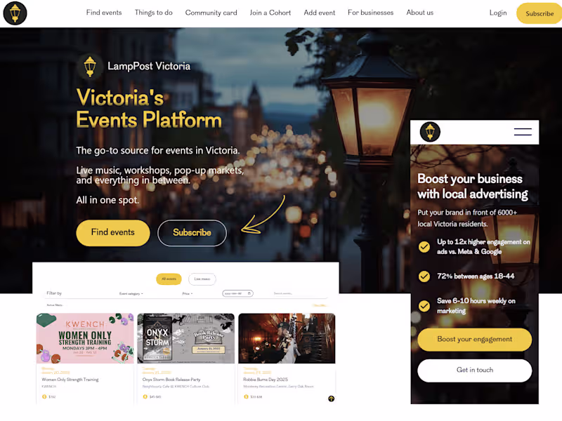 Cover image for LampPost Victoria
