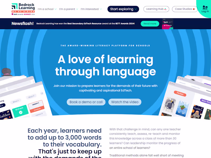 Cover image for Interactive Educational Website