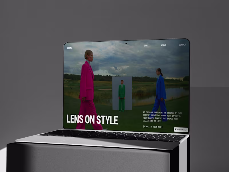 Cover image for Looma — Free Agency Website Template