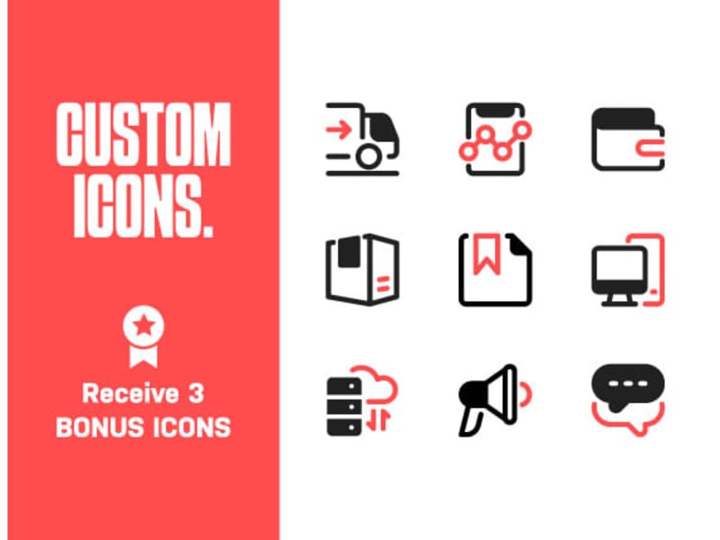Cover image for I will design custom icon illustration vectors for web, mobile