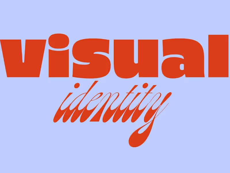Cover image for Visual identity