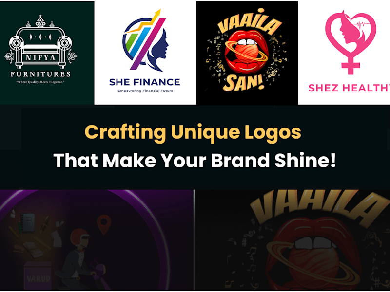 Cover image for Transform Your Brand with a Unique Custom Logo Design!