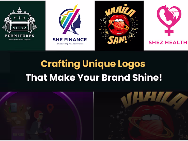 Cover image for Transform Your Brand with a Unique Custom Logo Design!