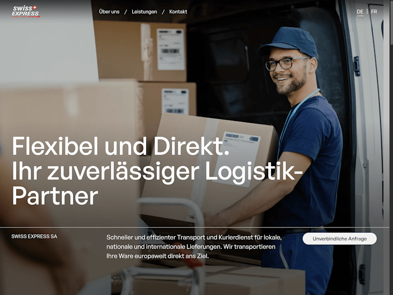 Cover image for Swiss Express SA | Ihr zuverlässiger Logistik-Partner