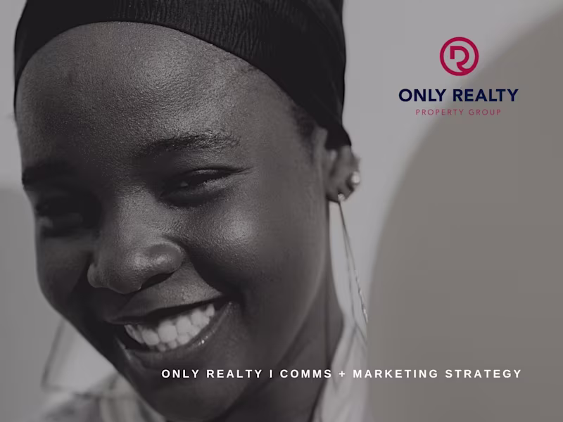Cover image for Only Realty Marketing Communication Strategy 
