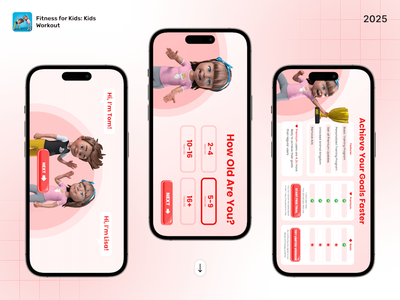 Cover image for Fitness For Kids | Fitness App
