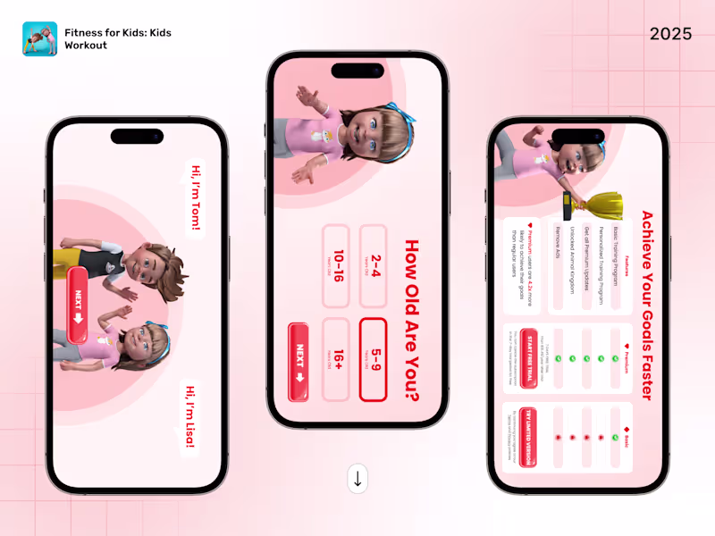 Cover image for Fitness For Kids | Fitness App