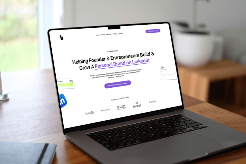 Cover image for Brandimic Landing Page Design