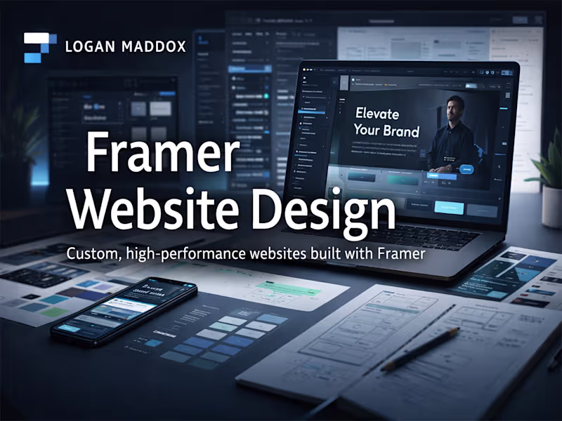 Cover image for Framer Website Design