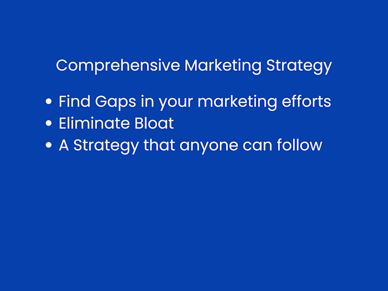 Cover image for Comprehensive Marketing Strategy