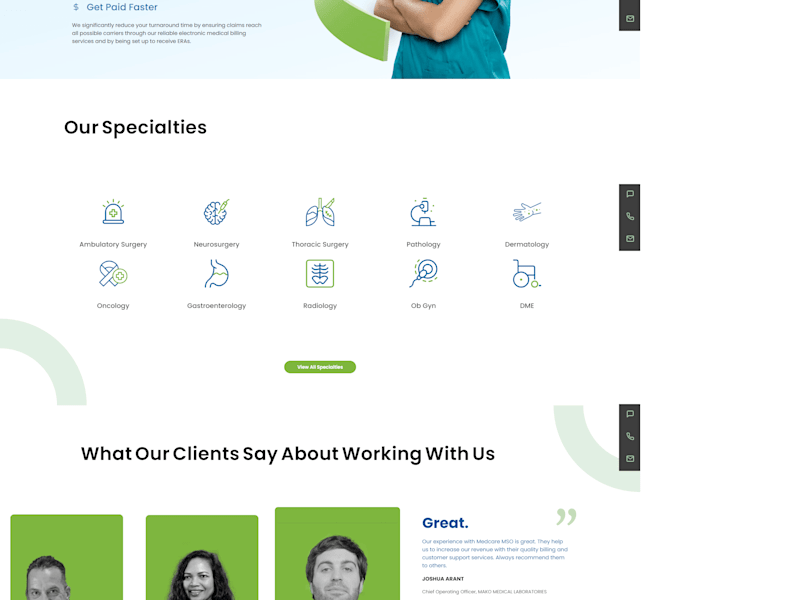 Cover image for Medcare MSO: Medical Billing Company