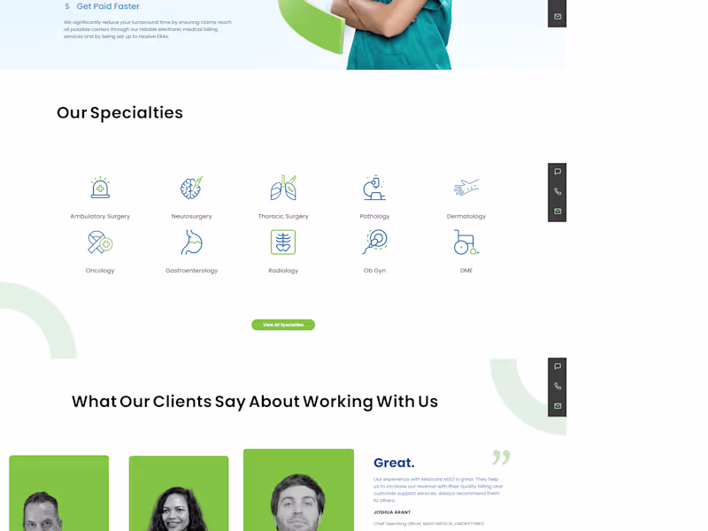 Cover image for Medcare MSO: Medical Billing Company
