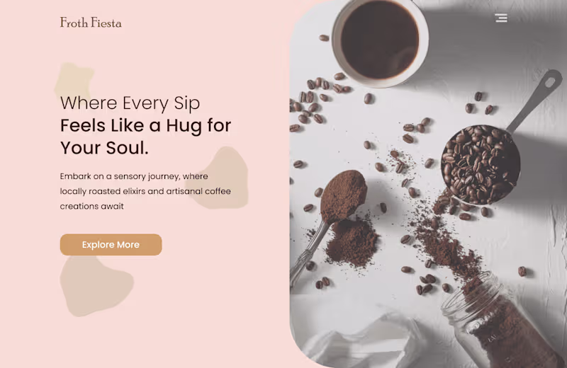 Cover image for Froth Fiesta - Your one-stop coffee shop