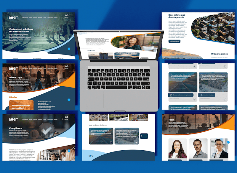Cover image for UX/UI Project - Redesigning Logit's Website