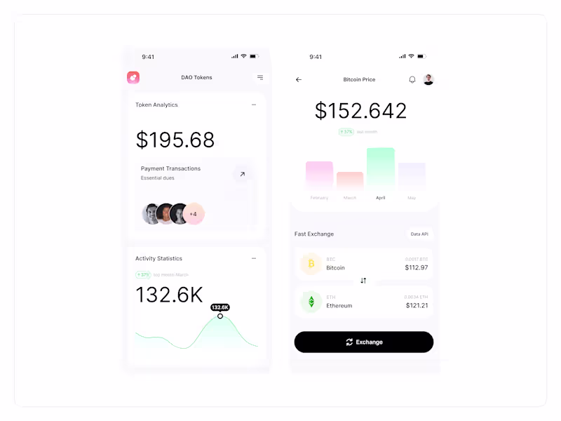 Cover image for UI/UX Mobile: Real-Time Financial Data (iOS App)