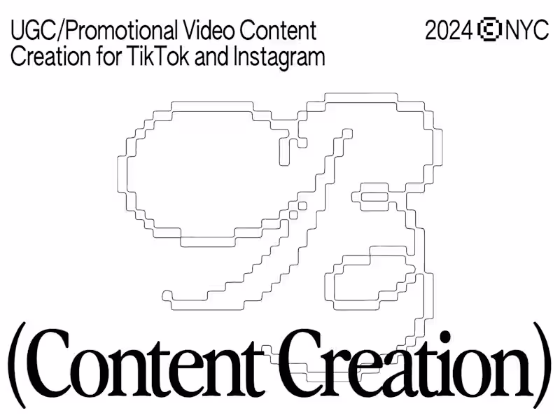 Cover image for UGC Content Creation
