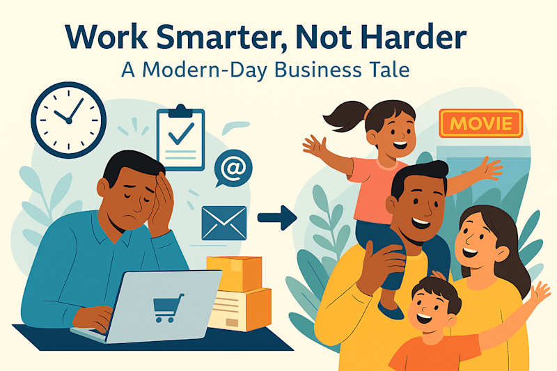 Cover image for Work Smarter, Not Harder: A Modern-Day Business Tale
