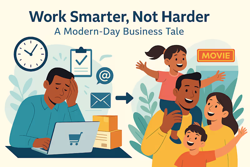 Cover image for Work Smarter, Not Harder: A Modern-Day Business Tale