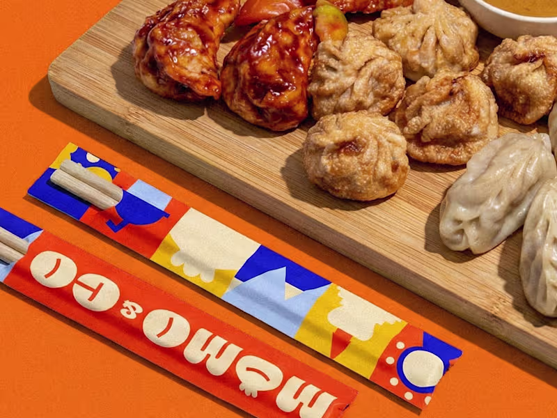 Cover image for Momo & Co Brand Identity