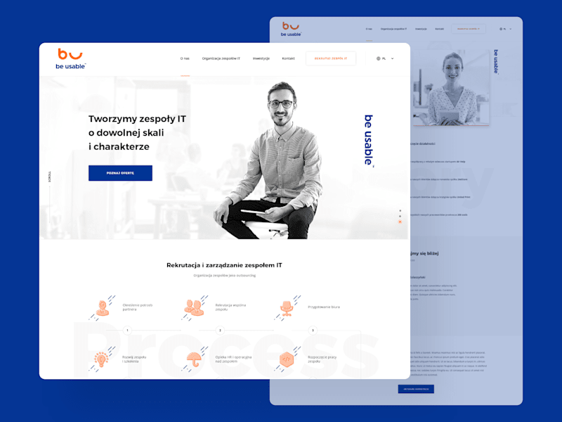 Cover image for Be Usable - HR company focused on IT