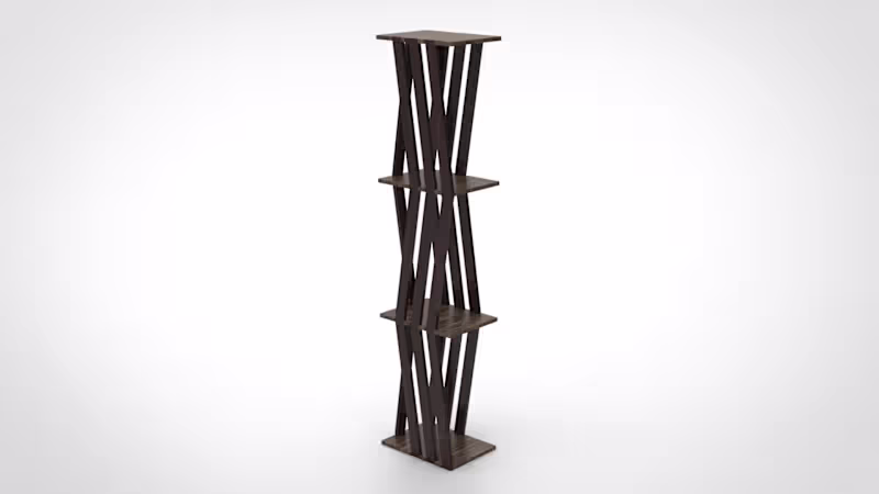 Cover image for Modern Wooden Shelf