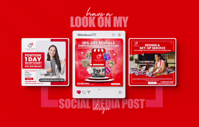 Cover image for Rental Service Ads Design |