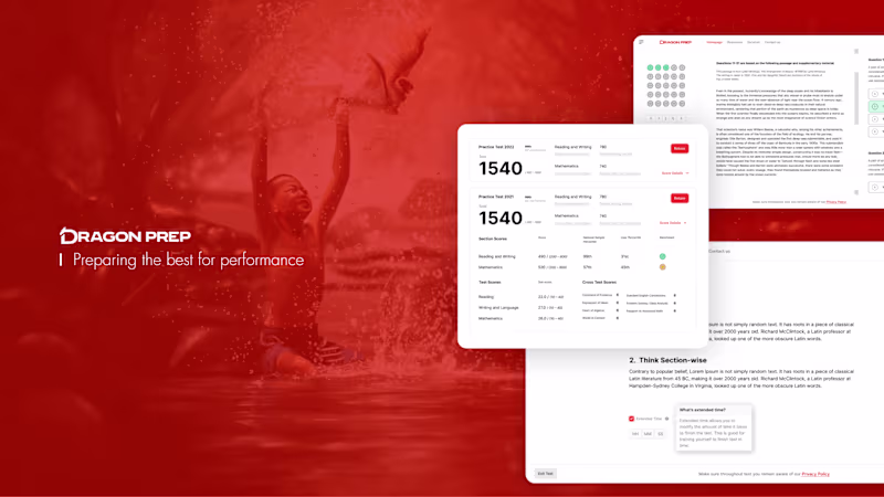 Cover image for SAT Training Platform
